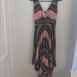 Midi fit and flare dress